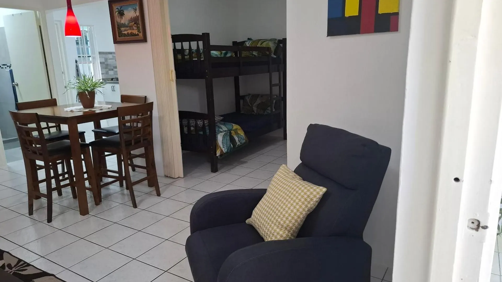 Appartement Tropical Palm Retreat à Willemstad