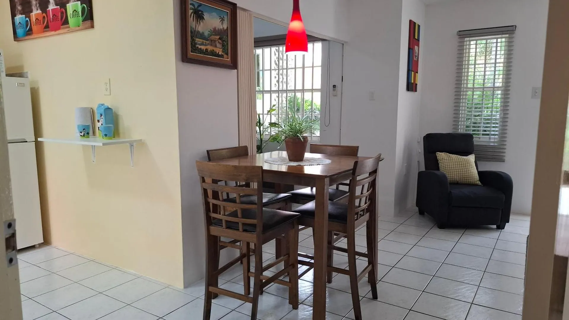 Appartement Tropical Palm Retreat à Willemstad